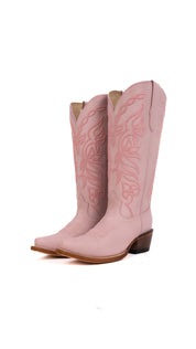 Sally Midi Wide Calf Snip Toe Cowgirl Boot