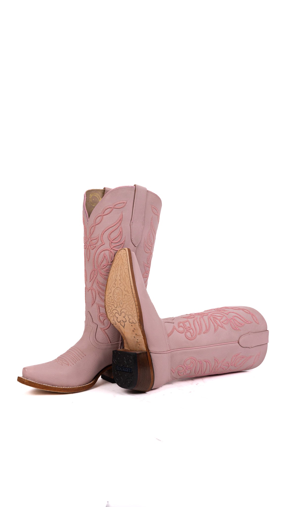 Sally Midi Wide Calf Snip Toe Cowgirl Boot