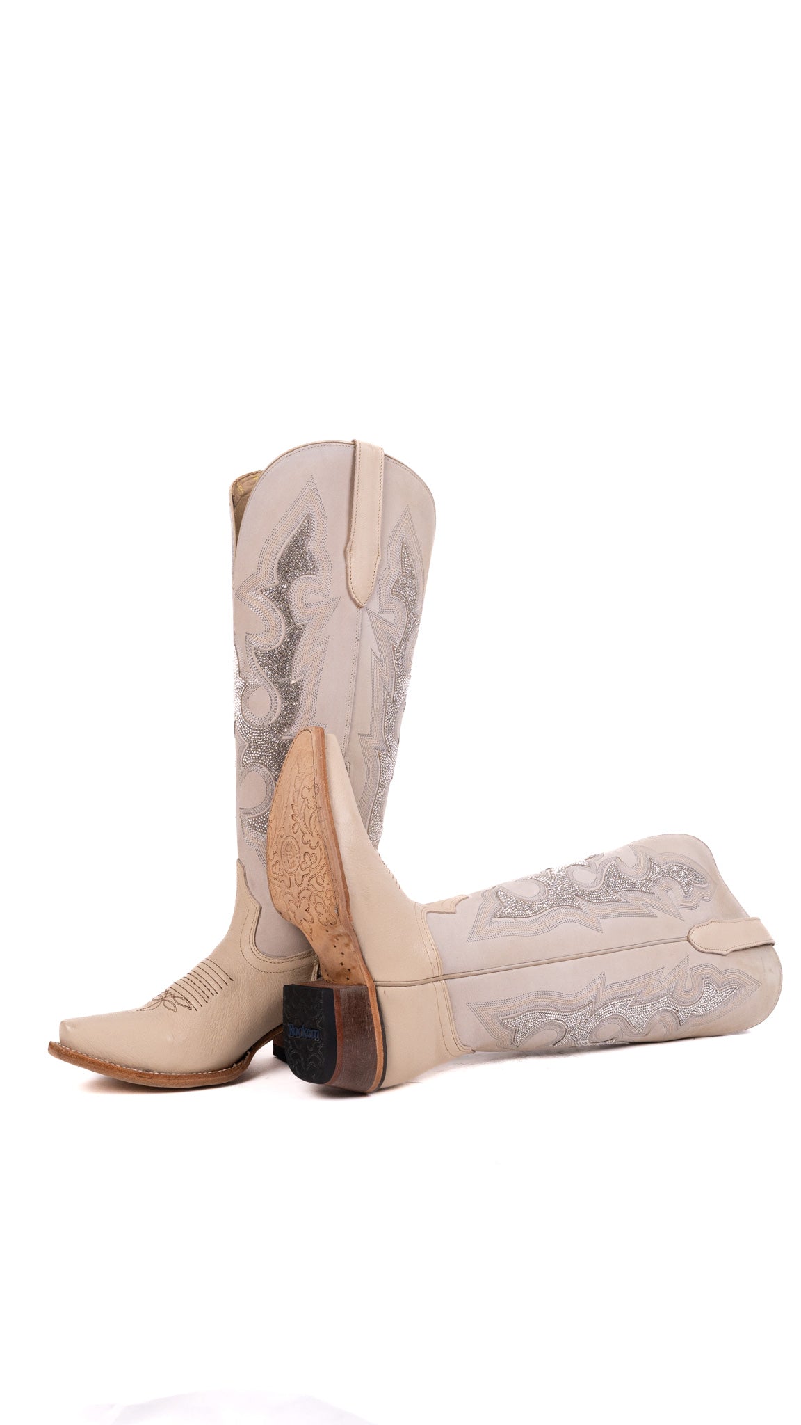 Lorraine Tall Wide Calf Snip Toe Cowgirl Boot