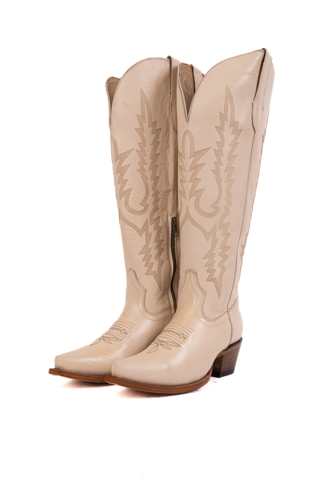 Scarlett Tall Wide Calf Snip Toe Cowgirl Boot
