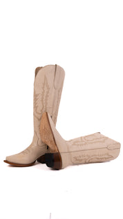 Scarlett Tall Wide Calf Snip Toe Cowgirl Boot