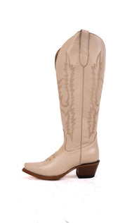 Scarlett Tall Wide Calf Snip Toe Cowgirl Boot