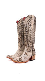 Charlotte Tall Red Bottom Cowhide Snip Toe Cowgirl Boot Size 5 Box WW3