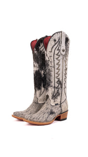 Charlotte Tall Red Bottom Cowhide Snip Toe Cowgirl Boot Size 5 Box WW6