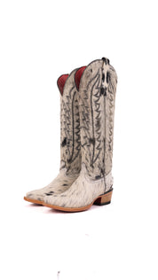 Charlotte Tall Red Bottom Cowhide Snip Toe Cowgirl Boot Size 6 Box WW11