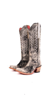 Charlotte Tall Red Bottom Cowhide Snip Toe Cowgirl Boot Size 7 Box WW19