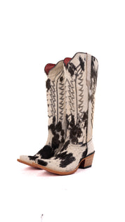 Charlotte Tall Red Bottom Cowhide Snip Toe Cowgirl Boot Size 10 Box WW52