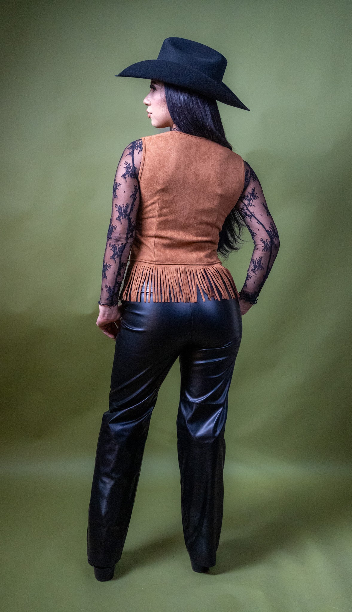 Sadie Suede Fringed Vest