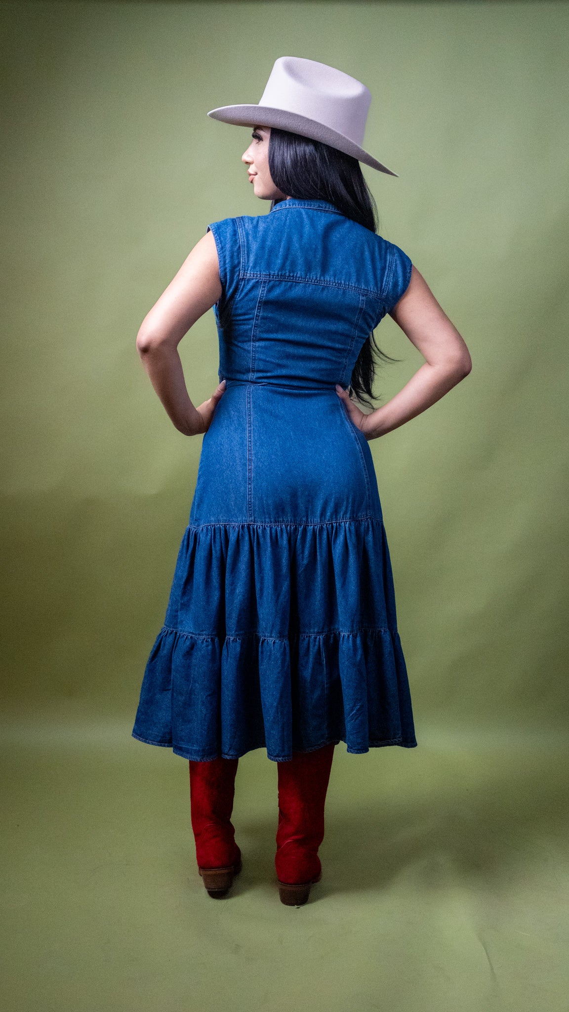 Betsy Denim Midi Shirtdress