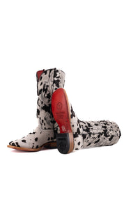 Katherine Brazil Cowhide Square Toe Cowgirl Boot Size 6 Box XW16