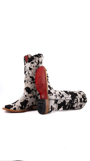 Katherine Brazil Cowhide Square Toe Cowgirl Boot Size 5.5 Box XW15