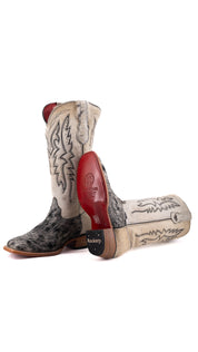 Alexa Cowhide Red Bottom Frontier Toe Cowgirl Boot Size 10 Box XW14