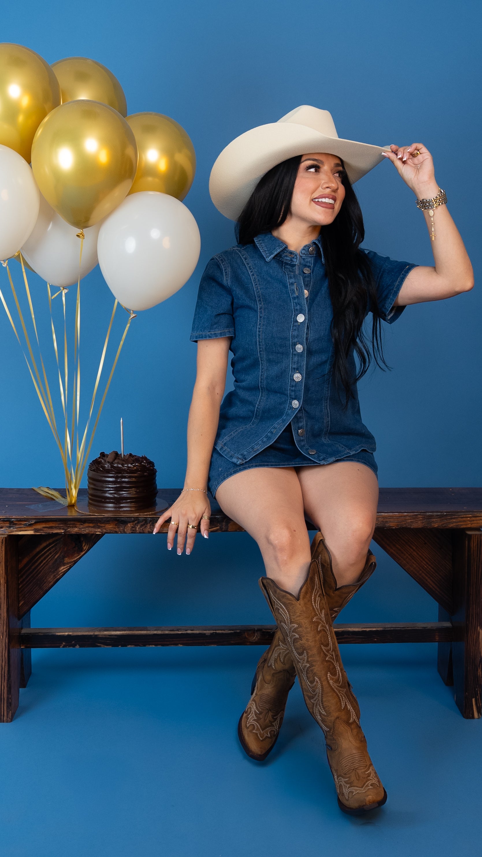 Jenny Tall Snip Toe Cowgirl Boot