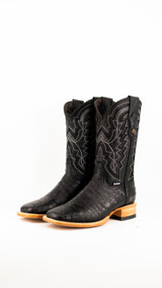 Jameson Belly Caiman Square Toe Cowboy Boot
