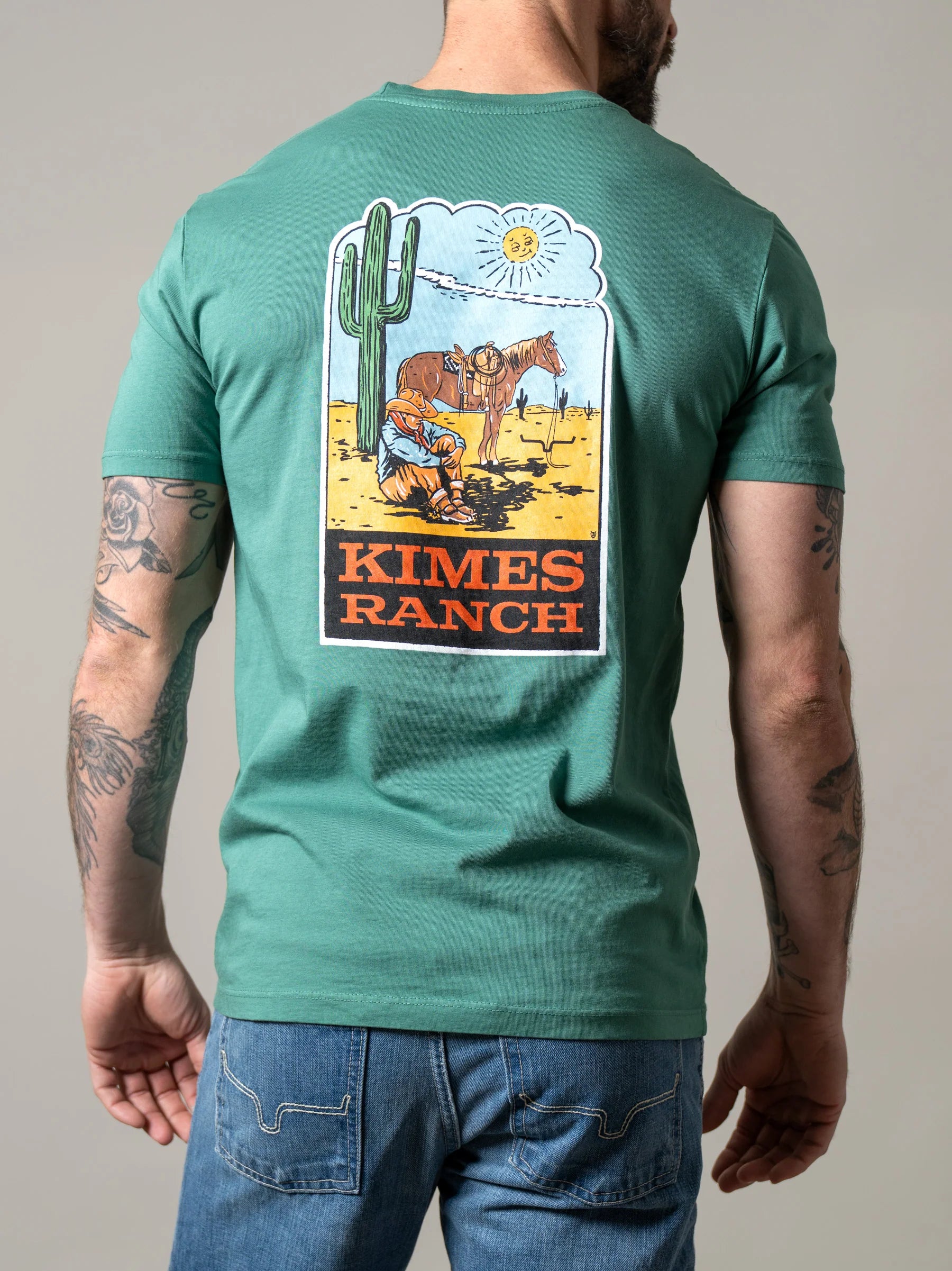 Lucky-B-Sun-Had-Just-Risen-Green-Logo-Shirt-3_jpg.webp