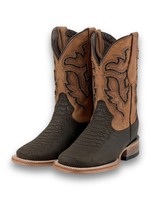 Little Kids Bruce Python Matte Cowboy Boot