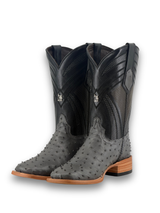 Monroe Ostrich Square Toe Cowboy Boot