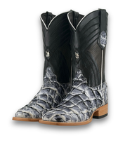 Monroe Pirarucu Square Toe Cowboy Boot