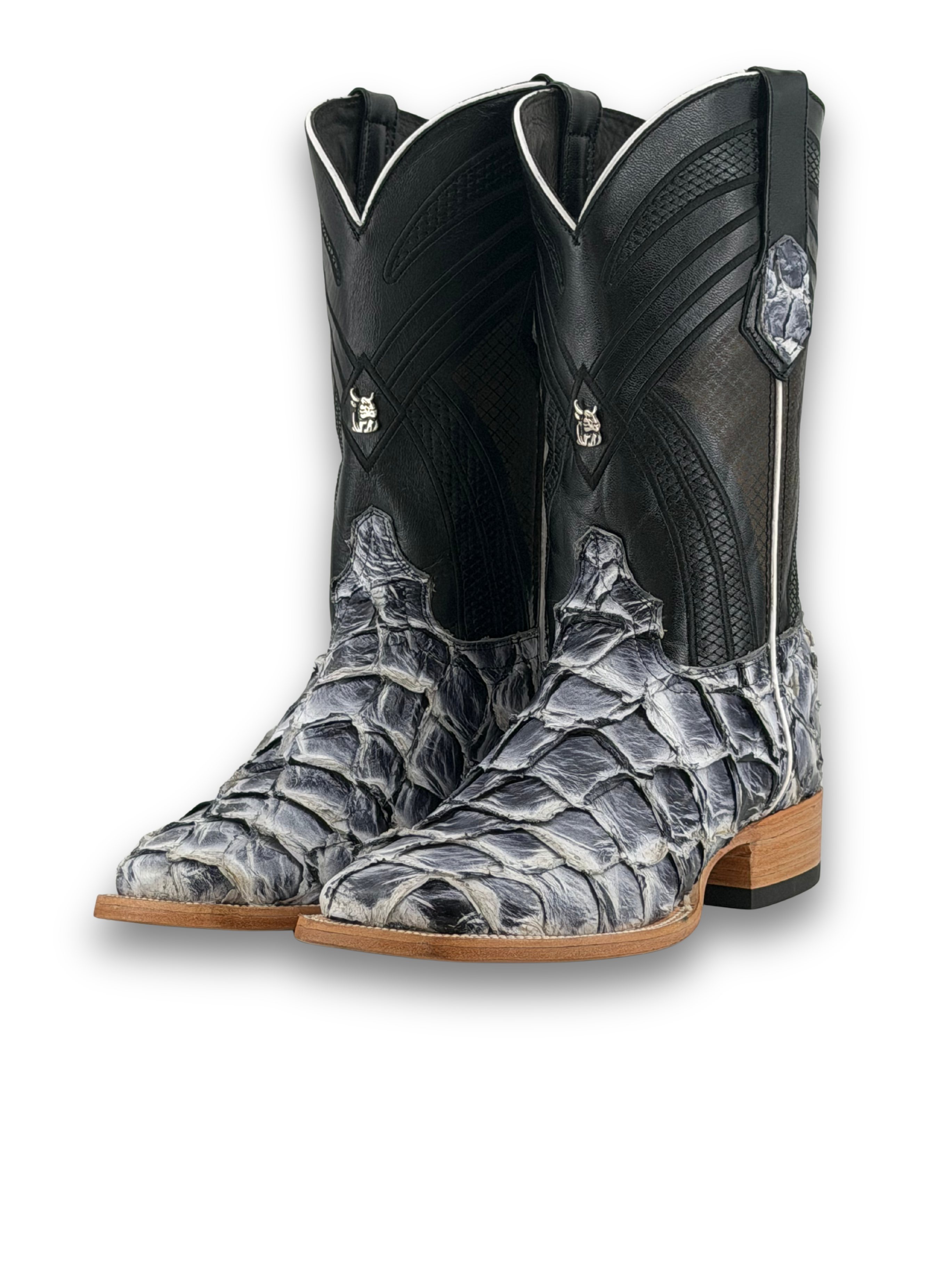 Monroe Pirarucu Square Toe Cowboy Boot