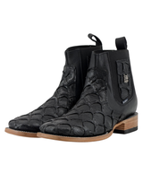 Clon Pirarucu Square Toe Ankle Boot