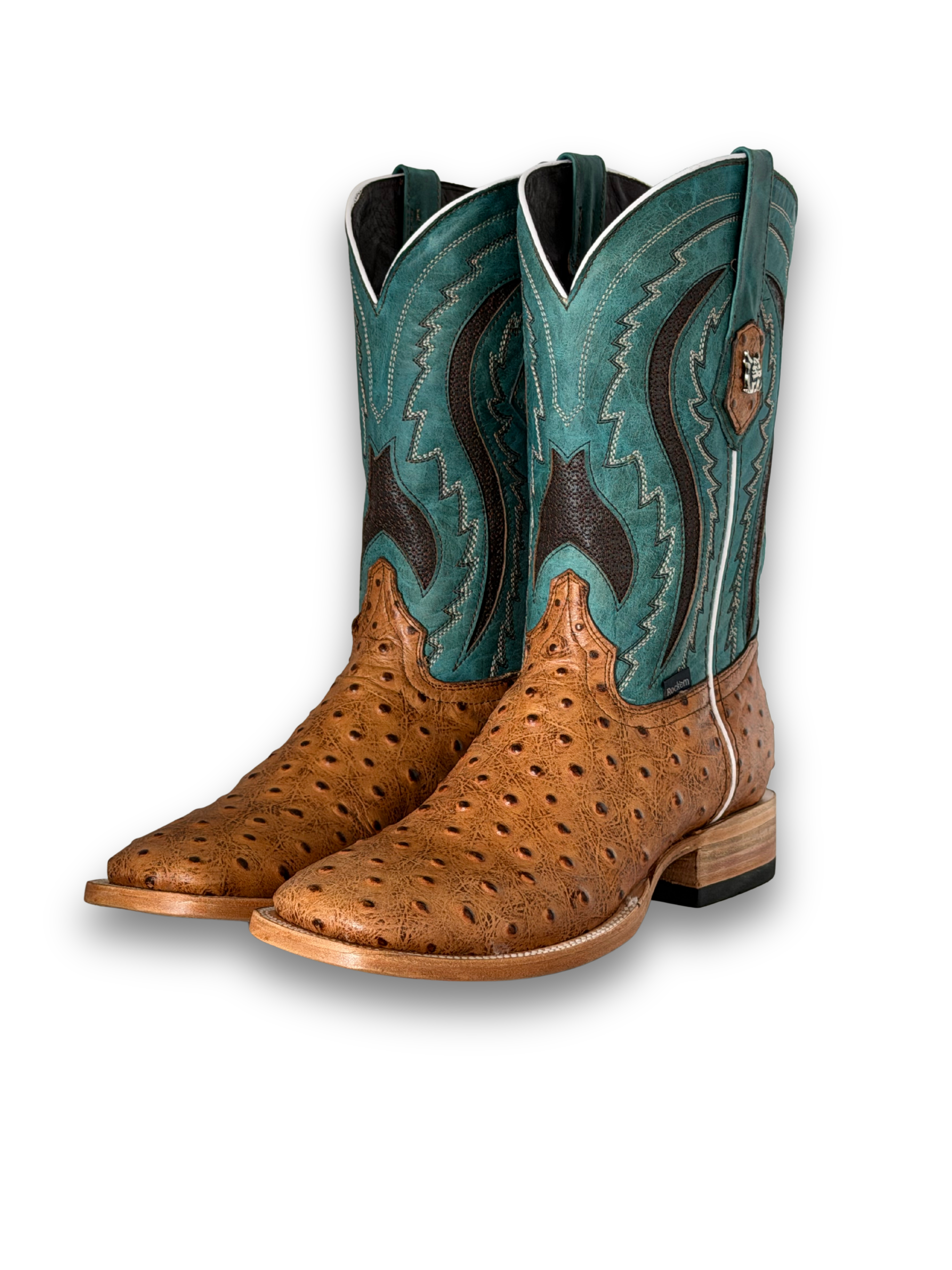 Gerard Ostrich Square Toe Cowboy Boot