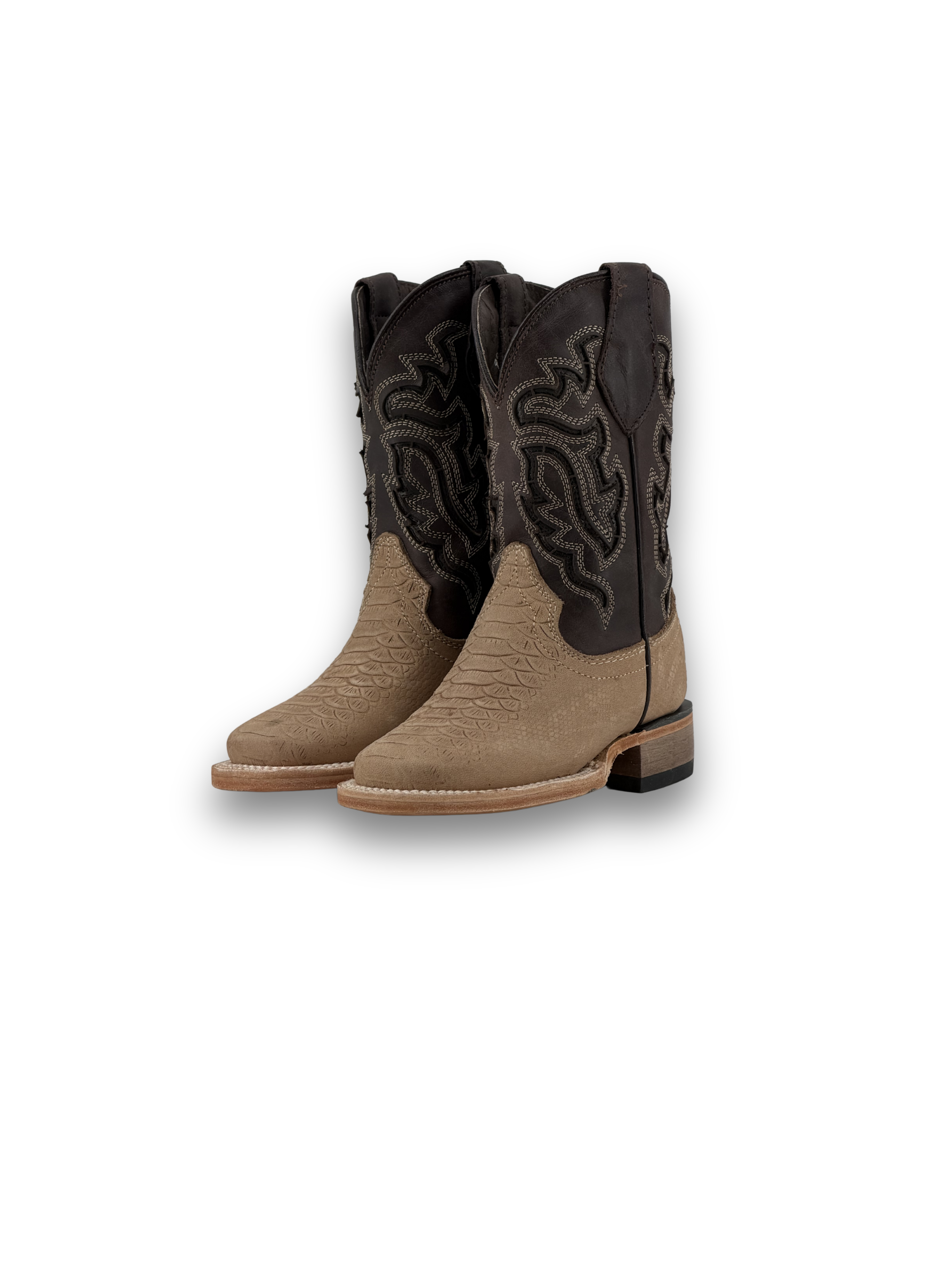 Little Kids Bruce Python Cowboy Boot
