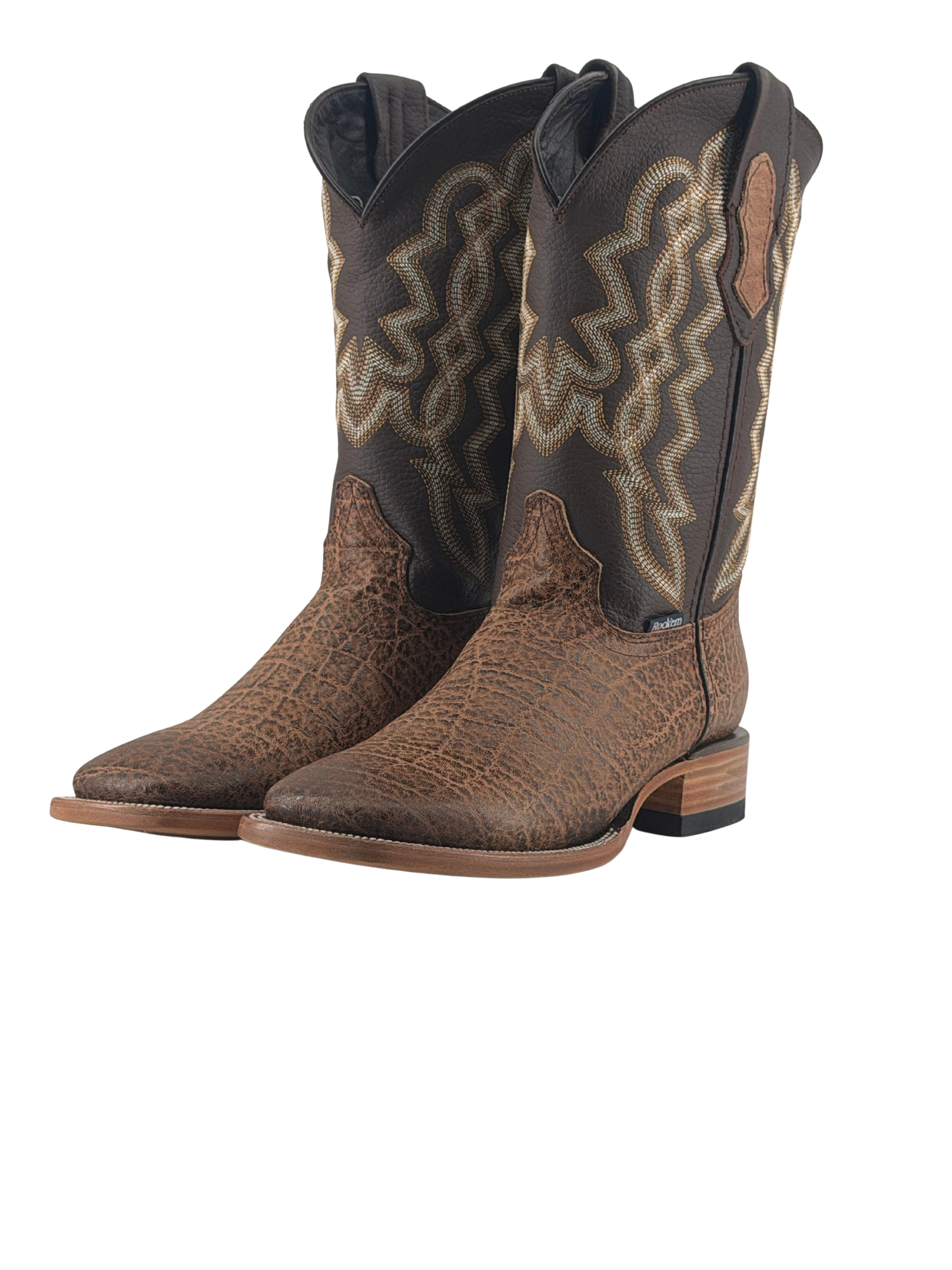 Rock'em Elephant Square Toe Cowboy Boot