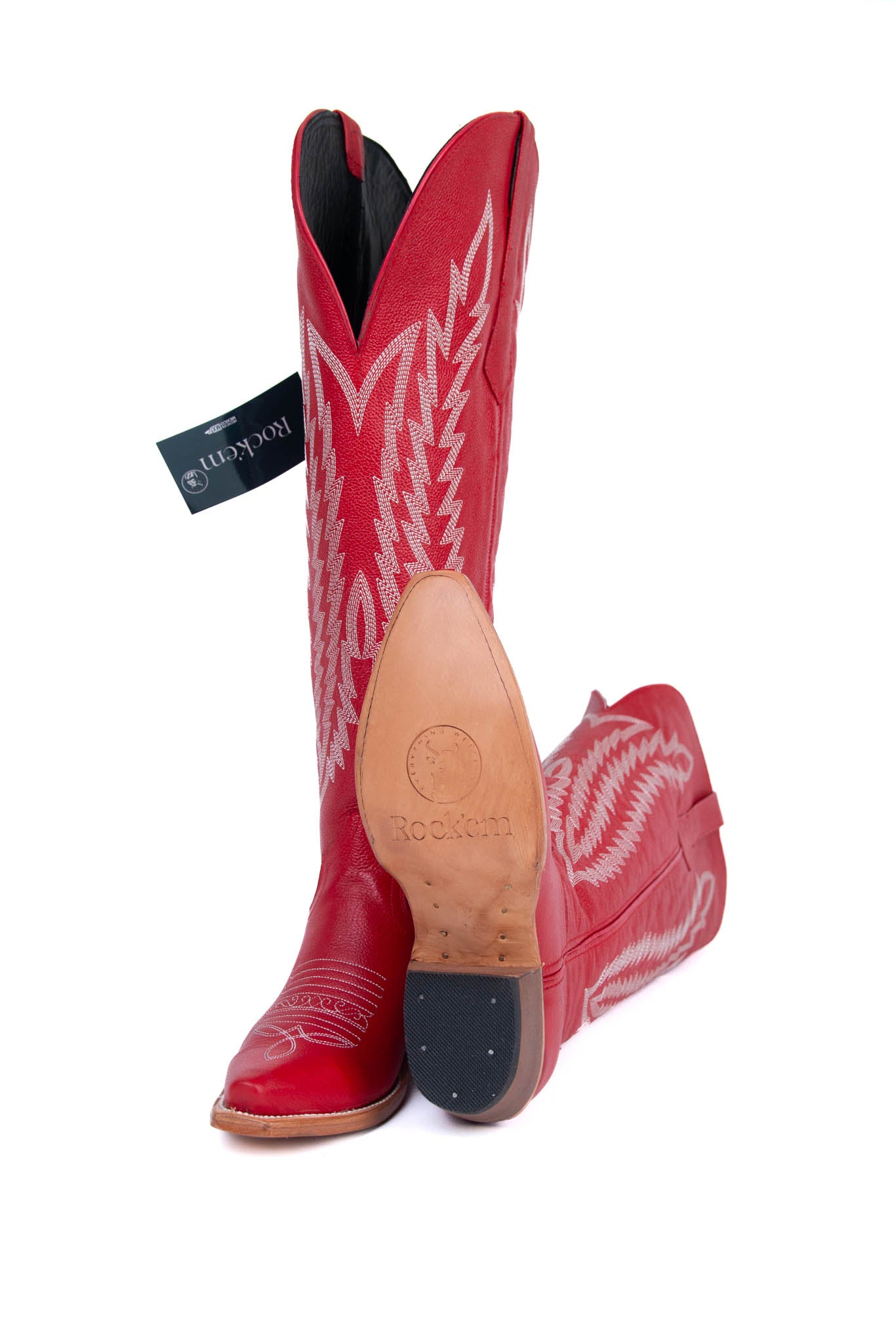 Valentina Tall Wide Calf Friendly Cowgirl Boot – Rock'Em