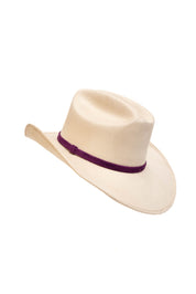 Little George Malboro Rainbow Toquilla Suede Cowgirl Hat