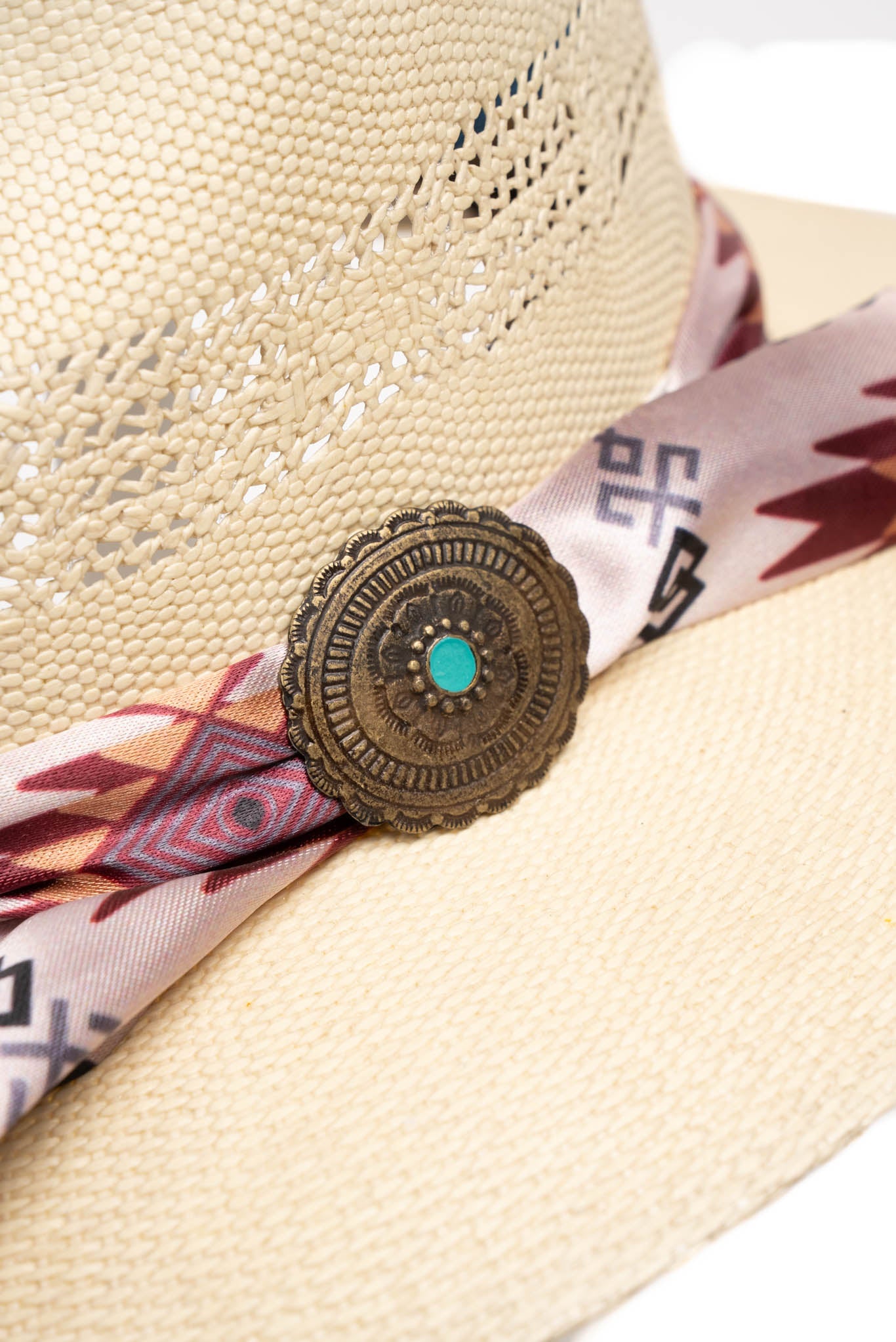 Daisy Rancher Kids Straw Hat