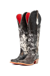 Gia Tall Cowhide Red Bottom Snip Toe Cowboy Boot Size 7 Box UW22