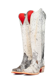 Gia Tall Cowhide Red Bottom Snip Toe Cowboy Boot Size 9.5 Box UW41