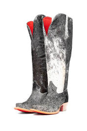 Gia Tall Cowhide Red Bottom Snip Toe Cowboy Boot Size 10 Box UW47