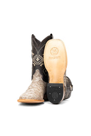 Men's Cowhide Square Toe Cowboy Boot Size 11 Box PM32