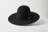Serratelli 100X Black Rancc Open Crown Felt Cowboy Hat