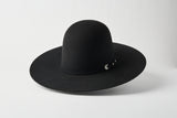 Serratelli 6X Black Beaumont Open Crown Felt Cowboy Hat