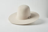 Serratelli 6X Cream Beaumont Open Crown Felt Cowboy Hat