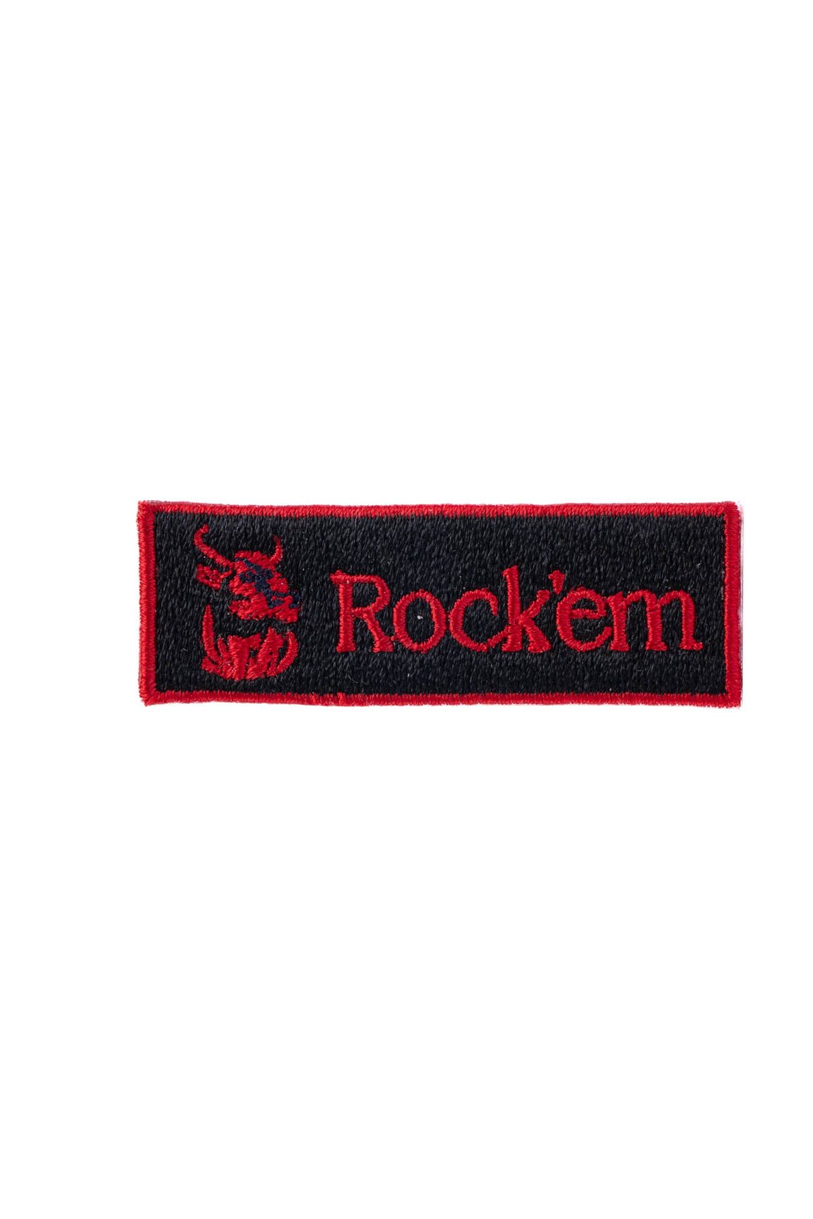 Rock'em Rectangle Hat Patch 2024