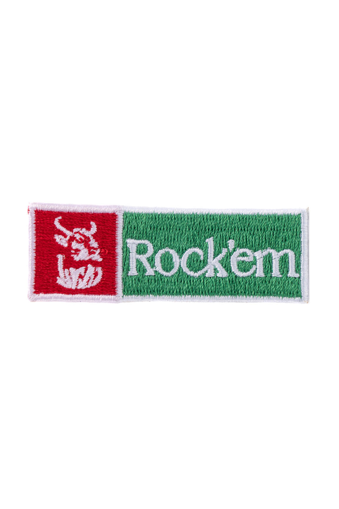 Rock'em Rectangle Hat Patch 2024