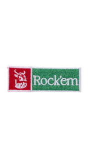 Rock'em Rectangle Hat Patch 2024