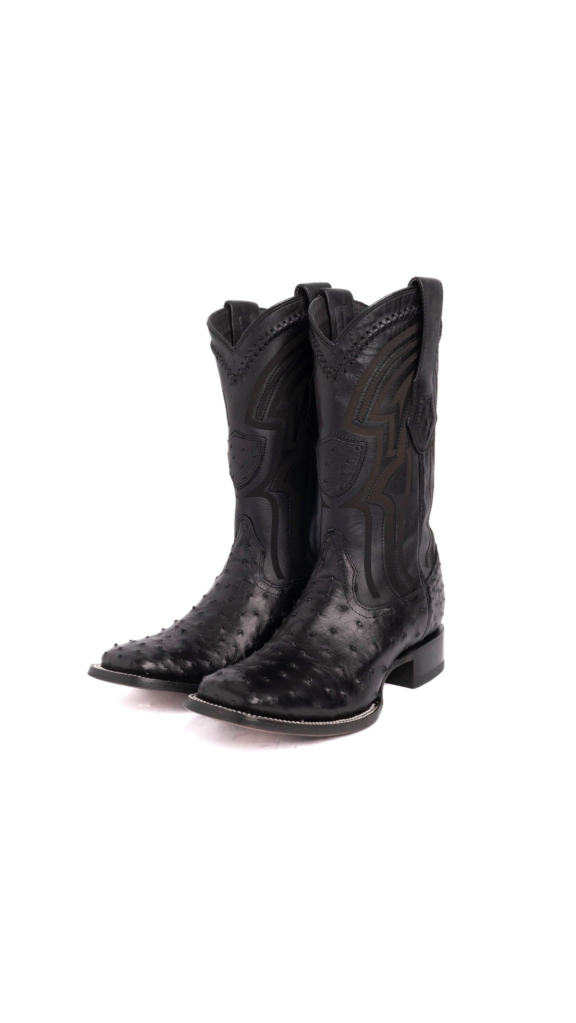 Ostrich Wild West Square Toe Cowboy Boot – Rock'Em