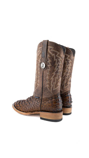 Piton Clon Square Toe Cowgirl Boot