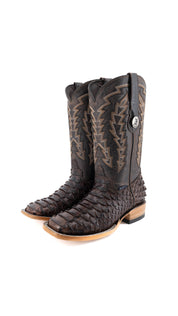 Piton Clon Square Toe Cowgirl Boot