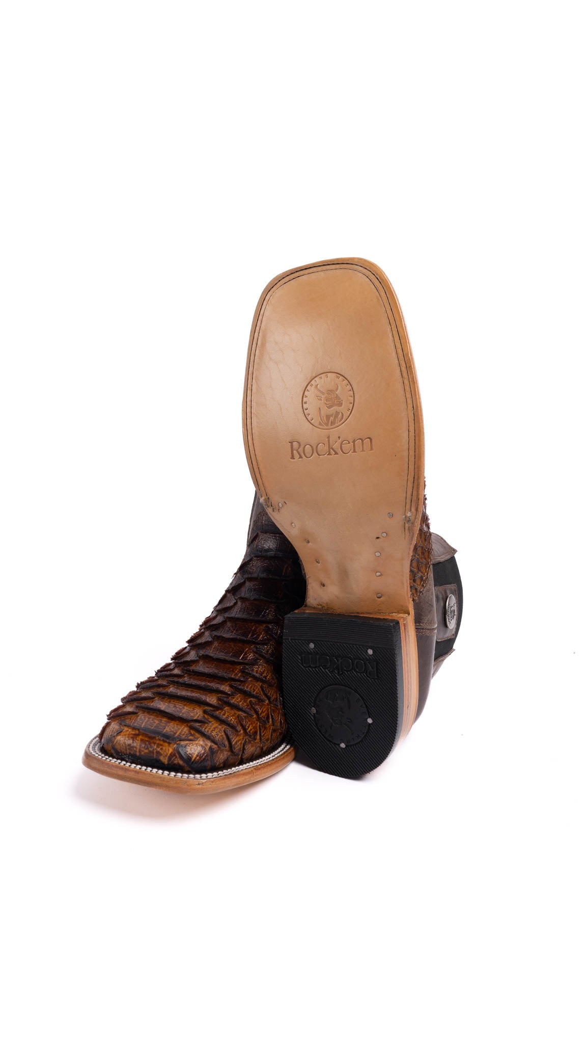 Piton Clon Botin Square Toe