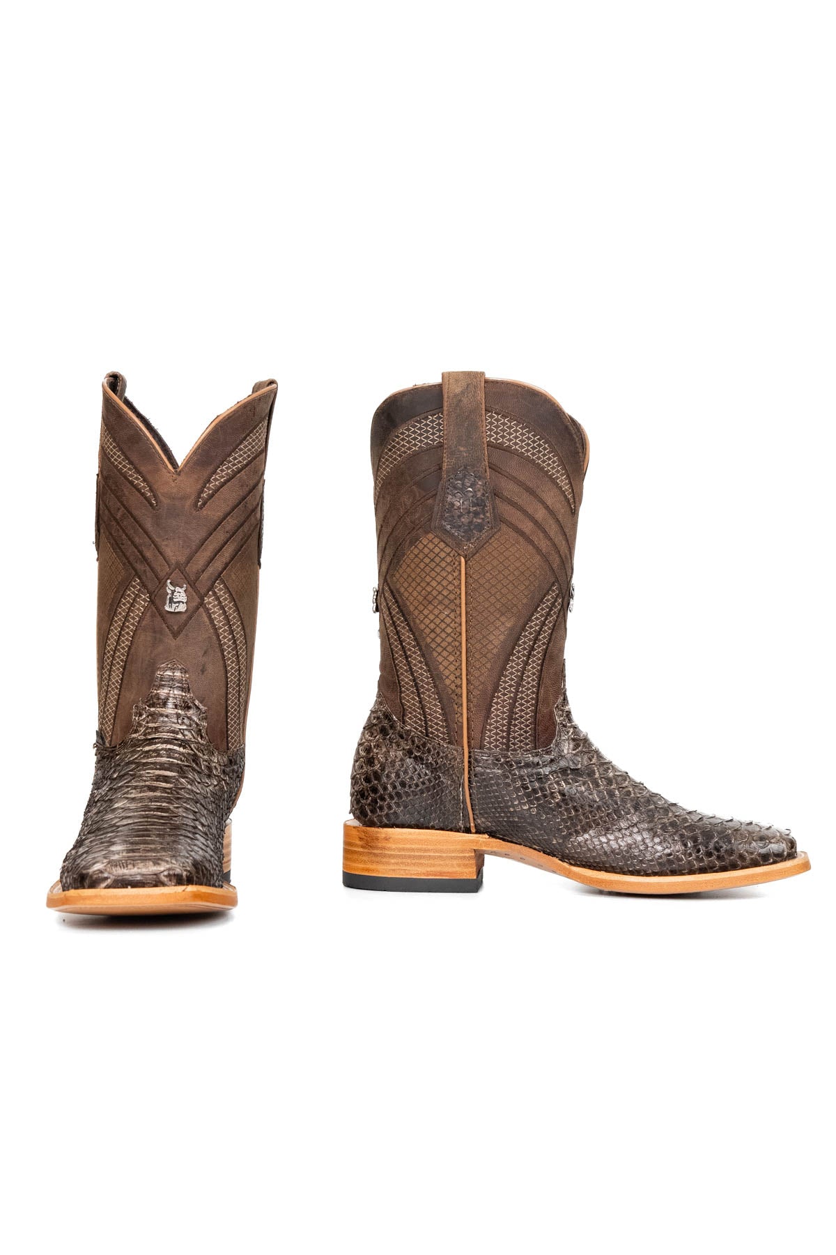Monroe Python Square Toe Cowboy Boot