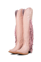 Briseida Fringe Tall Snip Toe Cowgirl Boot
