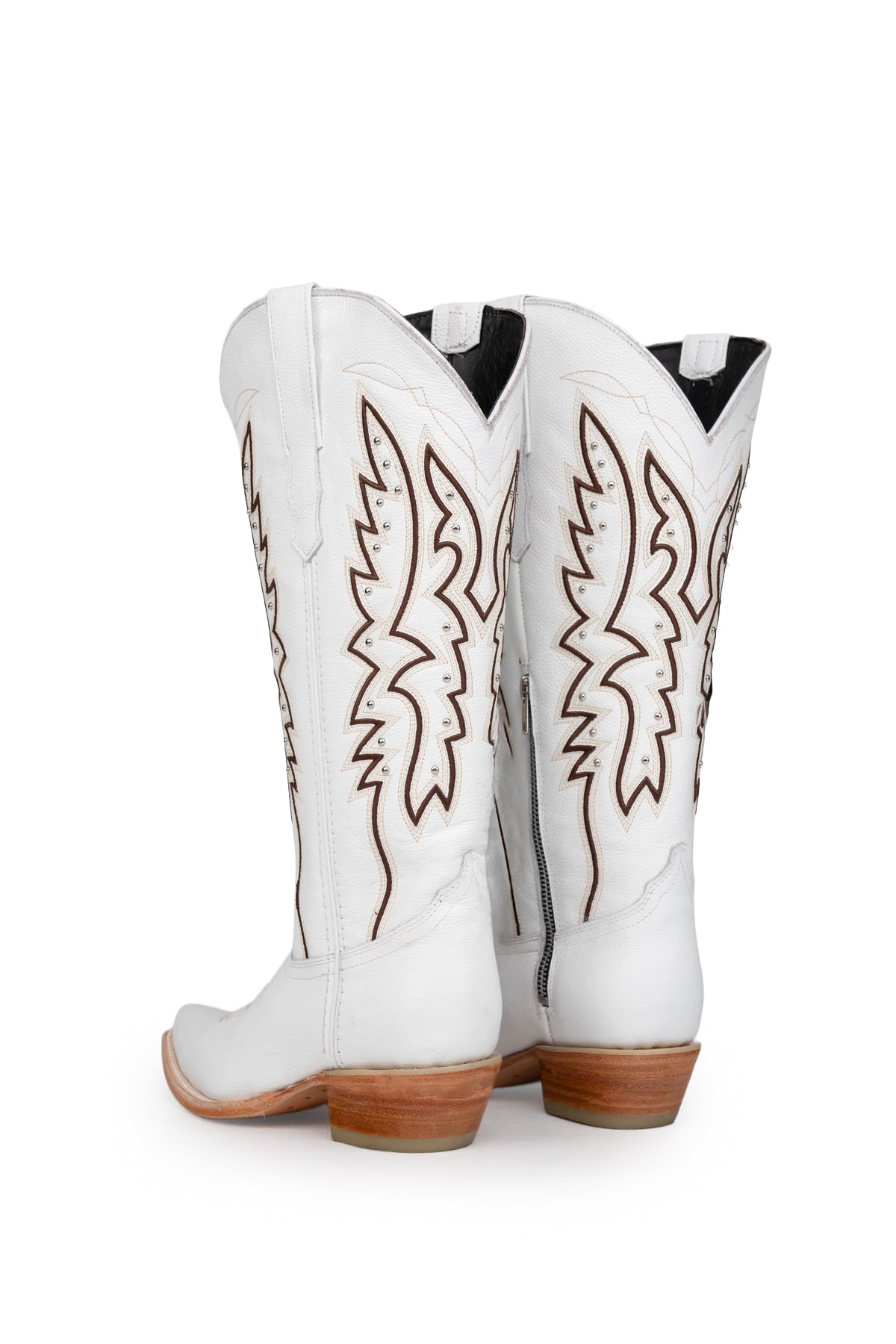 Alexa Midi Wide Calf Snip Toe Cowgirl Boot
