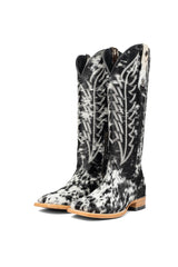 Carmina Tall Cowhide Square Toe Cowgirl Boot Size 8 Box DU38