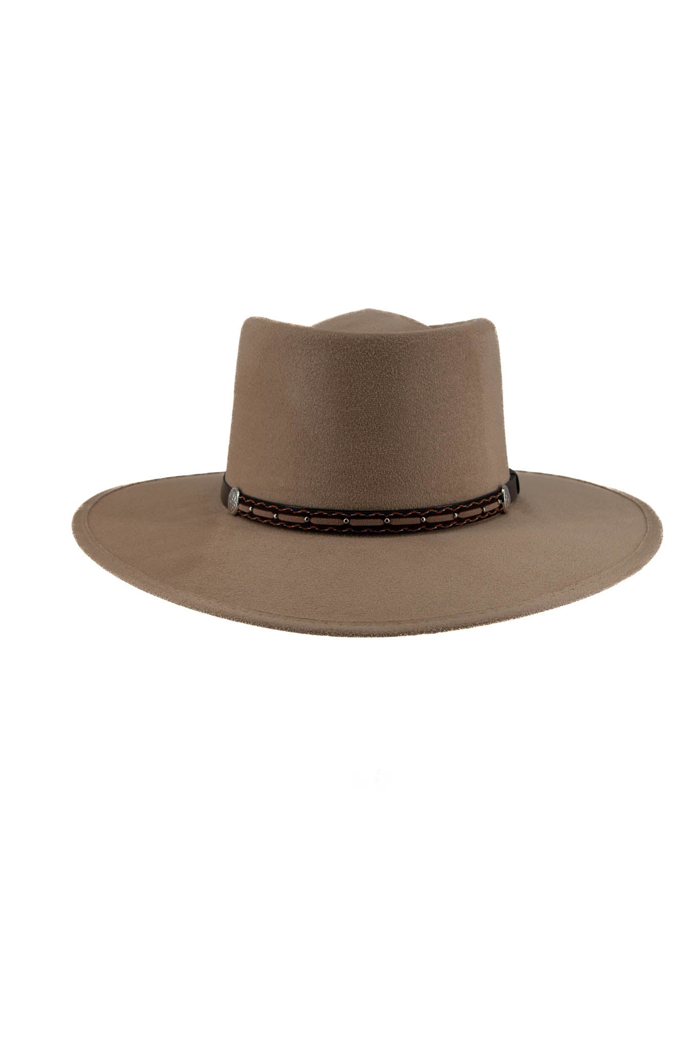 Rock'em Oval Topback Suede Hat