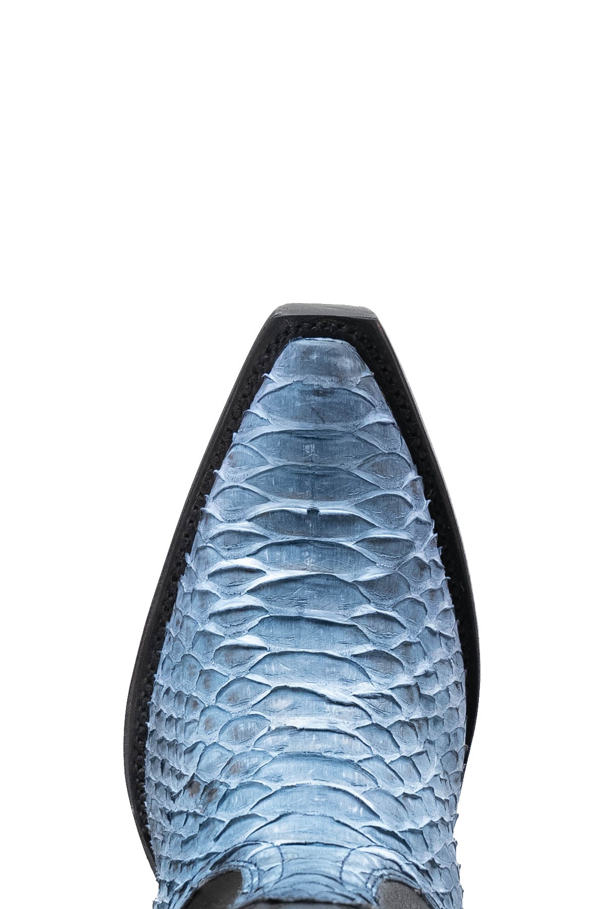 Kelly Python Exotic Tall Red Bottom Snip Toe Cowgirl Boot